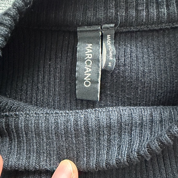 Guess by Marciano Black Sweater with Copper Buttons - Picture 9 of 16